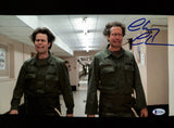 Chevy Chase Spies Like Us Authentic Signed 11x14 Photo BAS Witnessed 4