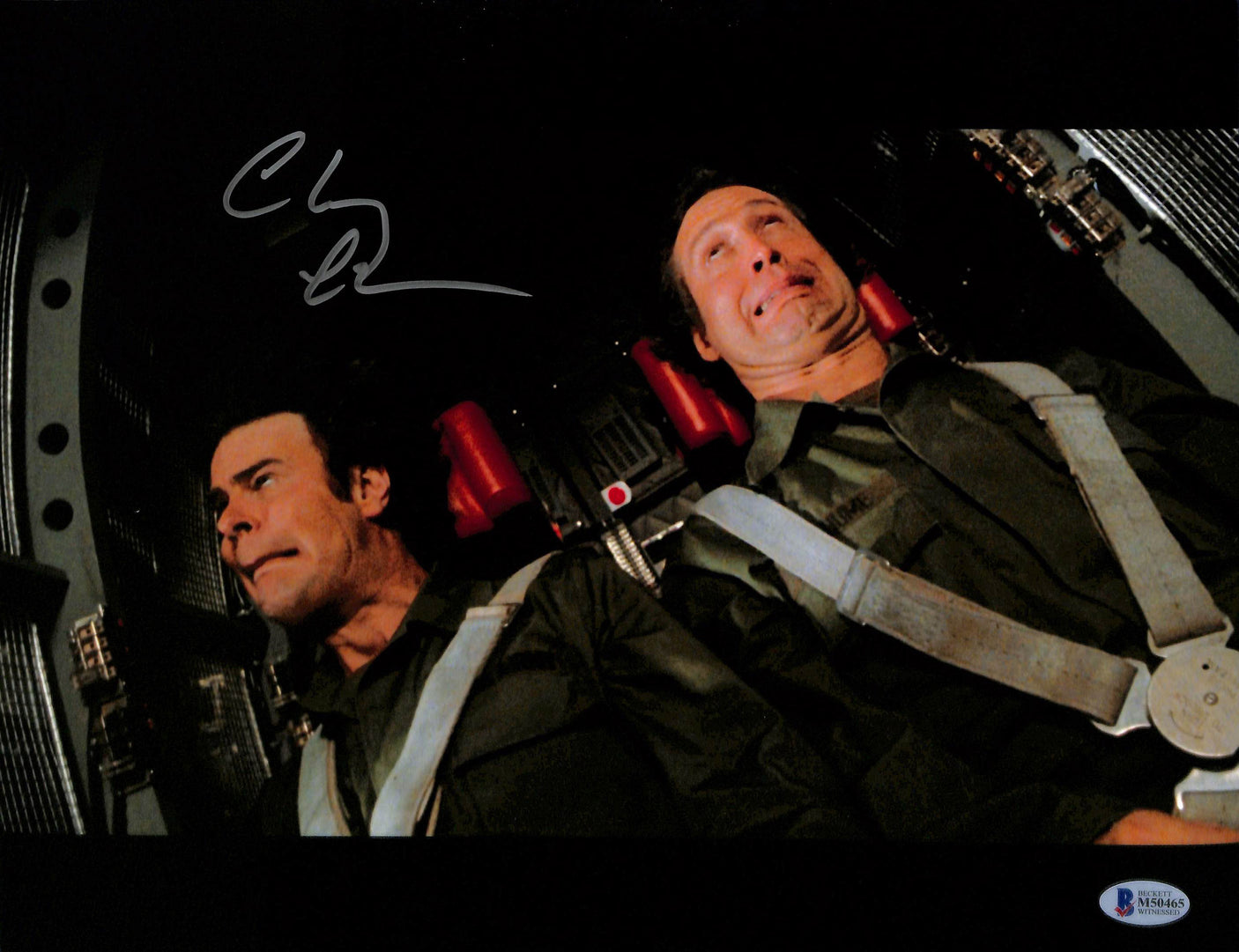 Chevy Chase Spies Like Us Authentic Signed 11x14 Photo BAS Witnessed #M50465