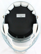 Emmitt Smith Autographed F/S Dallas Cowboys Speed Helmet-Beckett W Hologram