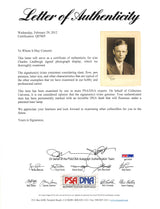 Charles Lindbergh "June 1933" Authentic Signed 8x10 Matted Photo PSA/DNA #Q07605