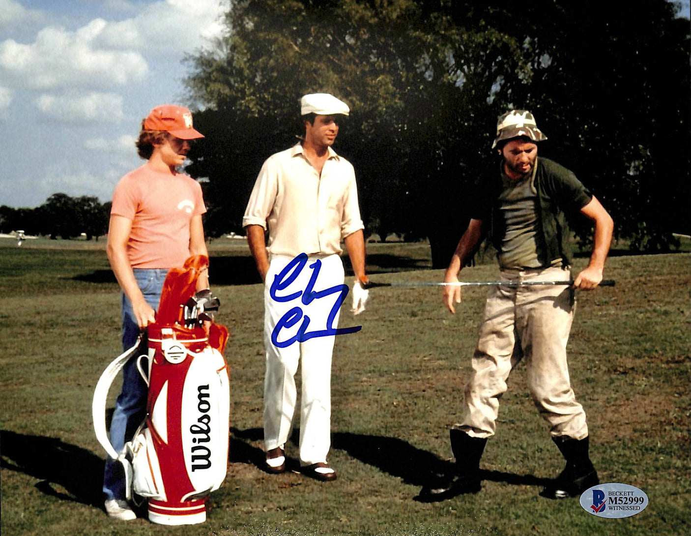 Chevy Chase Caddyshack Authentic Signed 8x10 Photo Autographed BAS Witnessed 26