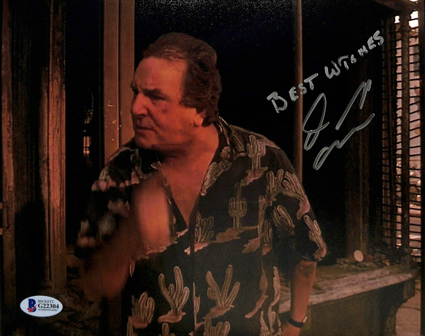Danny Aiello Do the Right Thing Authentic Signed 8x10 Photo BAS #G22304