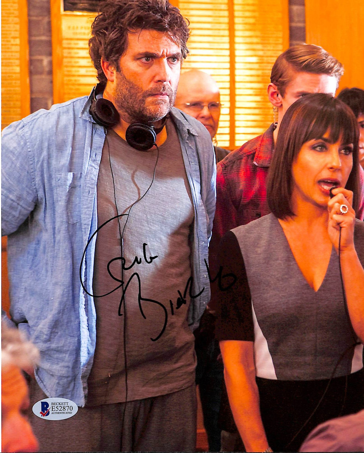 Craig Bierko Unreal Authentic Signed 8x10 Photo Autographed BAS #E52870