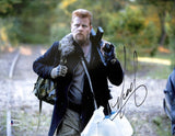 Michael Cudlitz The Walking Dead Authentic Signed 11x14 Photo BAS #H14404