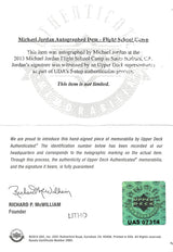 Muhammad Ali & Michael Jordan Authentic Signed & Framed 30x40 Canvas PSA & UDA