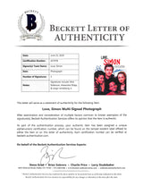 Love, Simon (3) Nick Robinson, Shipp, & Lendeborg Signed 8x10 Photo BAS #A57078