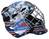 Henrik Lundqvist Autographed New York Rangers Full Size Replica Goalie Mask Fanatics