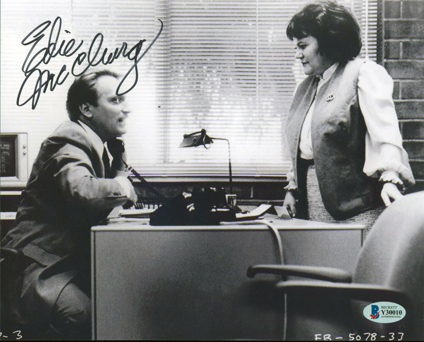 Edie McClurg Ferris Bueller's Day Off Authentic Signed 8x10 Photo BAS #Y30010