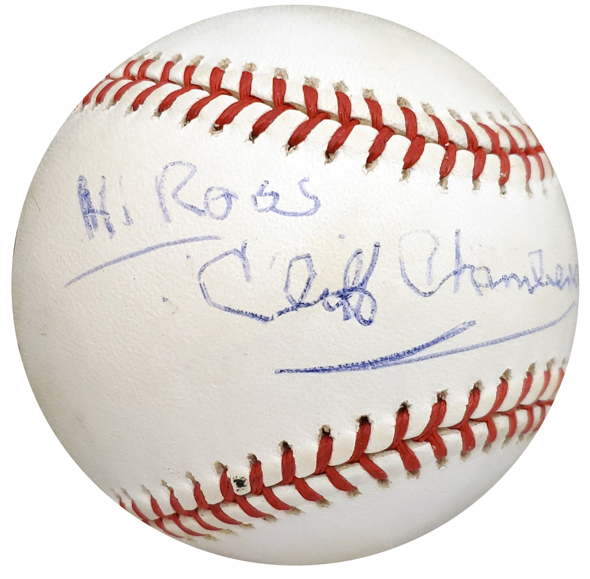Cliff Chambers Autographed Official NL Baseball St. Louis Cardinals, Pittsburgh Pirates "To Ross" PSA/DNA #H23814