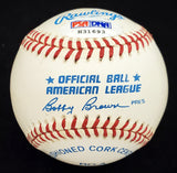 Joe Hauser Autographed Official AL Baseball Baltimore Orioles "Unser Choe" PSA/DNA #H31693