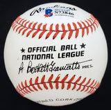 Pete Runnels Autographed Official NL Baseball Boston Red Sox Beckett BAS #S73846