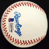 Bill Glynn Autographed Official AL Baseball Cleveland Indians Beckett BAS #S99790