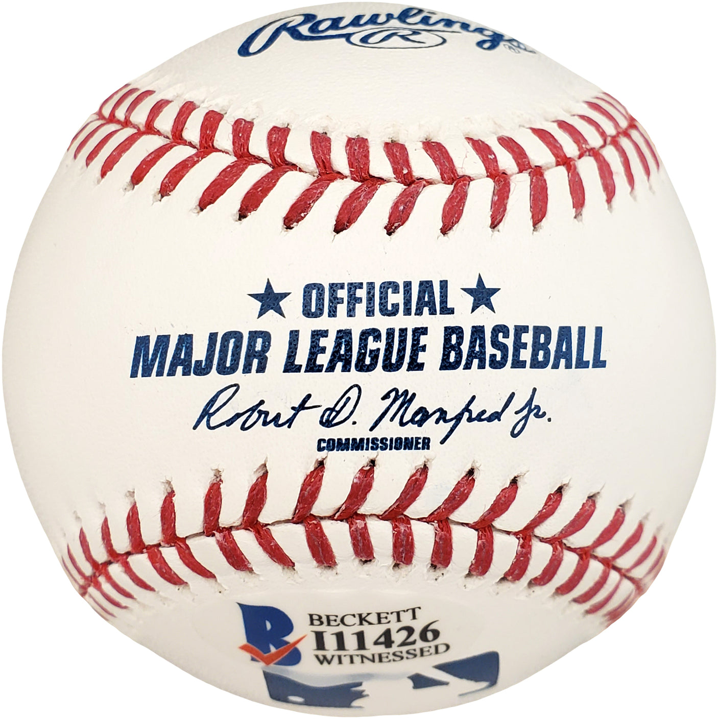 Kazuhiro Sasaki Autographed Official MLB Baseball Seattle Mariners Beckett BAS Stock #115091