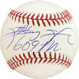 Sammy Sosa Autographed Official MLB Baseball Chicago Cubs "609 HR" Beckett BAS Stock #177580