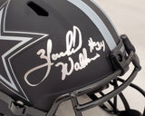 Herschel Walker Autographed Dallas Cowboys Eclipse Black Full Size Speed Replica Helmet Beckett BAS Stock #185885