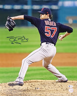 Shane Bieber Autographed 16x20 Photo Cleveland Indians "Go Tribe" Beckett BAS Stock #185902