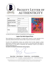 Legion (7) Tsai, Midthunder, Dickson, Sienkiewicz Signed 11x14 Photo BAS #A39172