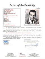 Sean Connery Marnie "Best Wishes" Signed 8x10 LE Promo B & W Photo JSA #Z49037