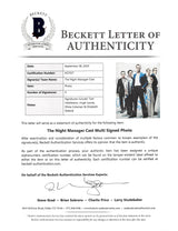 The Night Manager (4) Hiddleston, Laurie +2 Signed 11x14 Photo BAS #A57557