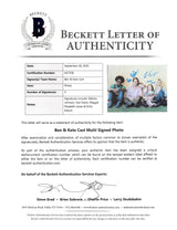 Ben & Kate (4) Johnson, Faxon, Jones & Kellum Signed 11x14 Photo BAS #A57558