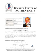 Sean Connery The Untouchables Authentic Signed 8x10 Photo BAS #A04112