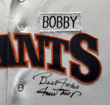 San Francisco Giants Willie Mays Autographed Framed White Rawlings Jersey Size 40 "Best Wishes" Beckett BAS #A53859