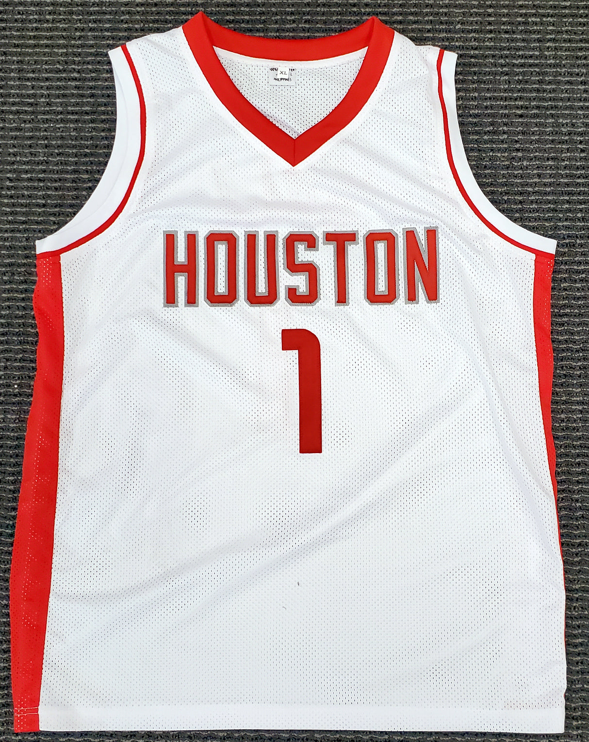 Houston Rockets John Wall Autographed White Jersey Beckett BAS Stock #189807
