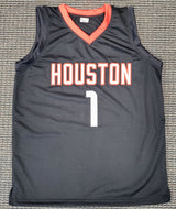 Houston Rockets John Wall Autographed Black Jersey Beckett BAS Stock #189808