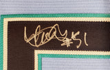 Seattle Mariners Ichiro Suzuki Autographed Light Blue Majestic 2019 Spring Training Jersey Size XL "51" IS Holo Stock #189812