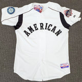 Seattle Mariners Ichiro Suzuki Autographed White Majestic 2003 All-Star Game Jersey Size XL "51" IS Holo Stock #189996