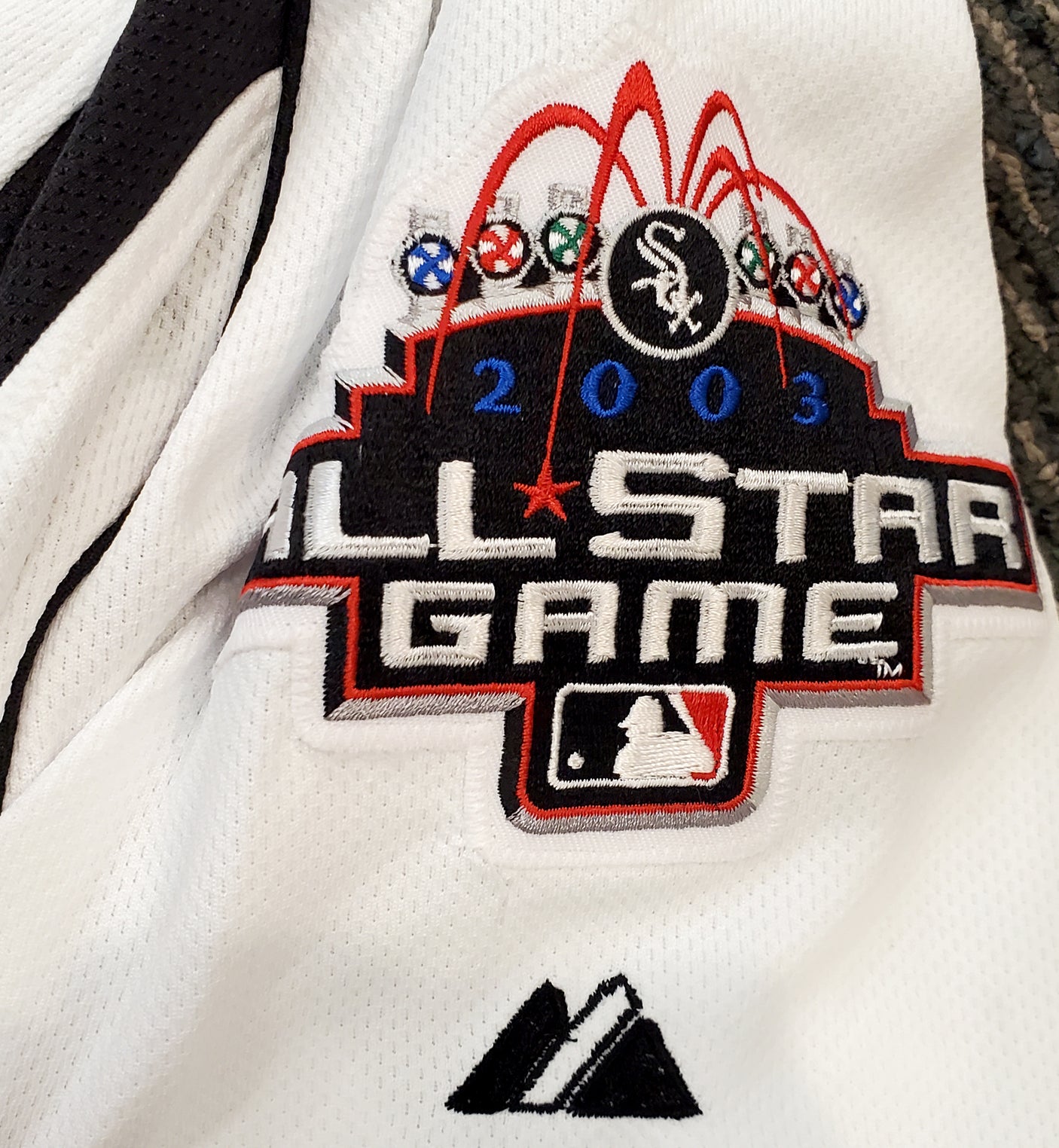 Seattle Mariners Ichiro Suzuki Autographed White Majestic 2003 All-Star Game Jersey Size XL "51" IS Holo Stock #189996