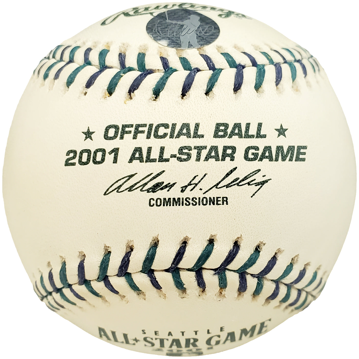 Ichiro Suzuki Autographed Official 2001 All Star Game Baseball Seattle Mariners Sweet Spot IS Holo Stock #190507