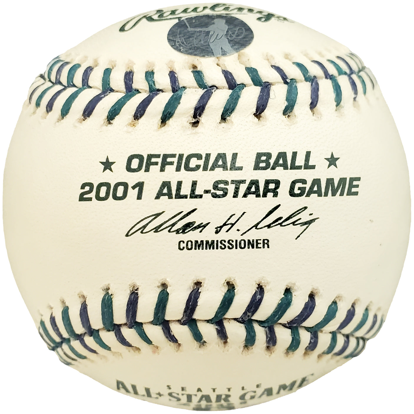 Ichiro Suzuki Autographed Official 2001 All Star Game Baseball Seattle Mariners Under Logo IS Holo Stock #190508