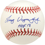 Chipper Jones Autographed Official MLB Baseball Atlanta Braves Full Name "HOF 18" Beckett BAS Stock #191209