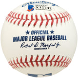 Chipper Jones Autographed Official MLB Baseball Atlanta Braves Full Name "HOF 18" Beckett BAS Stock #191209