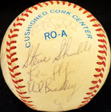 1987 Seattle Mariners Autographed Official AL Baseball With 25 Total Signatures Including Dick Williams SKU #192485