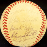 1987 Seattle Mariners Autographed Official AL Baseball With 25 Total Signatures Including Dick Williams SKU #192488