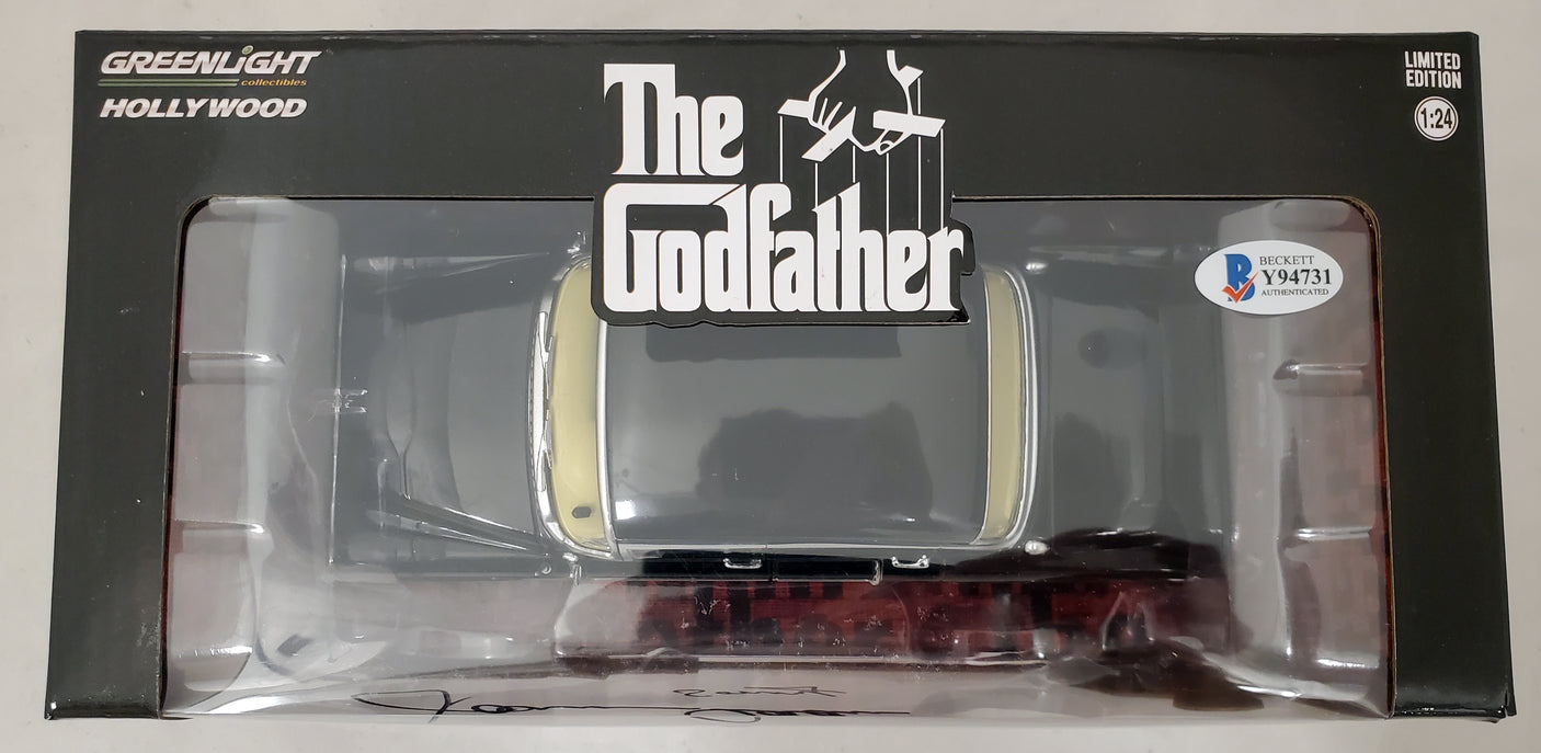 James Caan Autographed The Godfather Die Cast Car "Sonny" Beckett BAS Stock #192599
