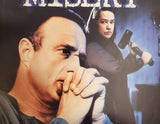 James Caan Autographed 27x39 Misery Movie Poster Beckett BAS Stock #192605