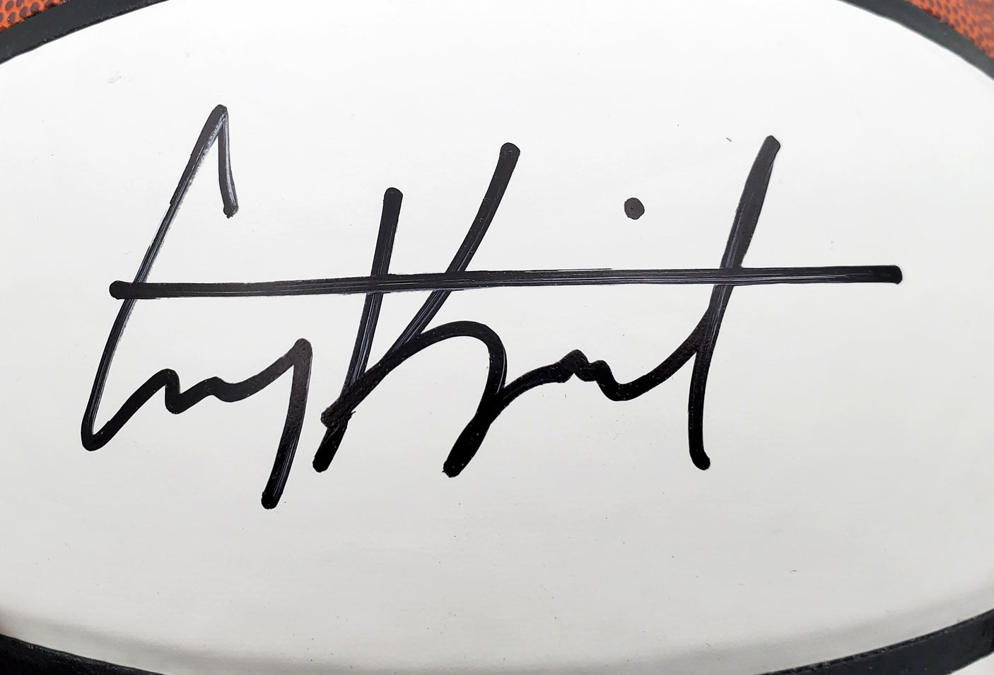 Corey Kispert Autographed Gonzaga Bulldogs White Logo Basketball MCS Holo Stock #194801