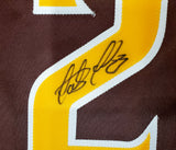 San Diego Padres Fernando Tatis Jr. Autographed Brown Jersey Beckett BAS Stock #195287