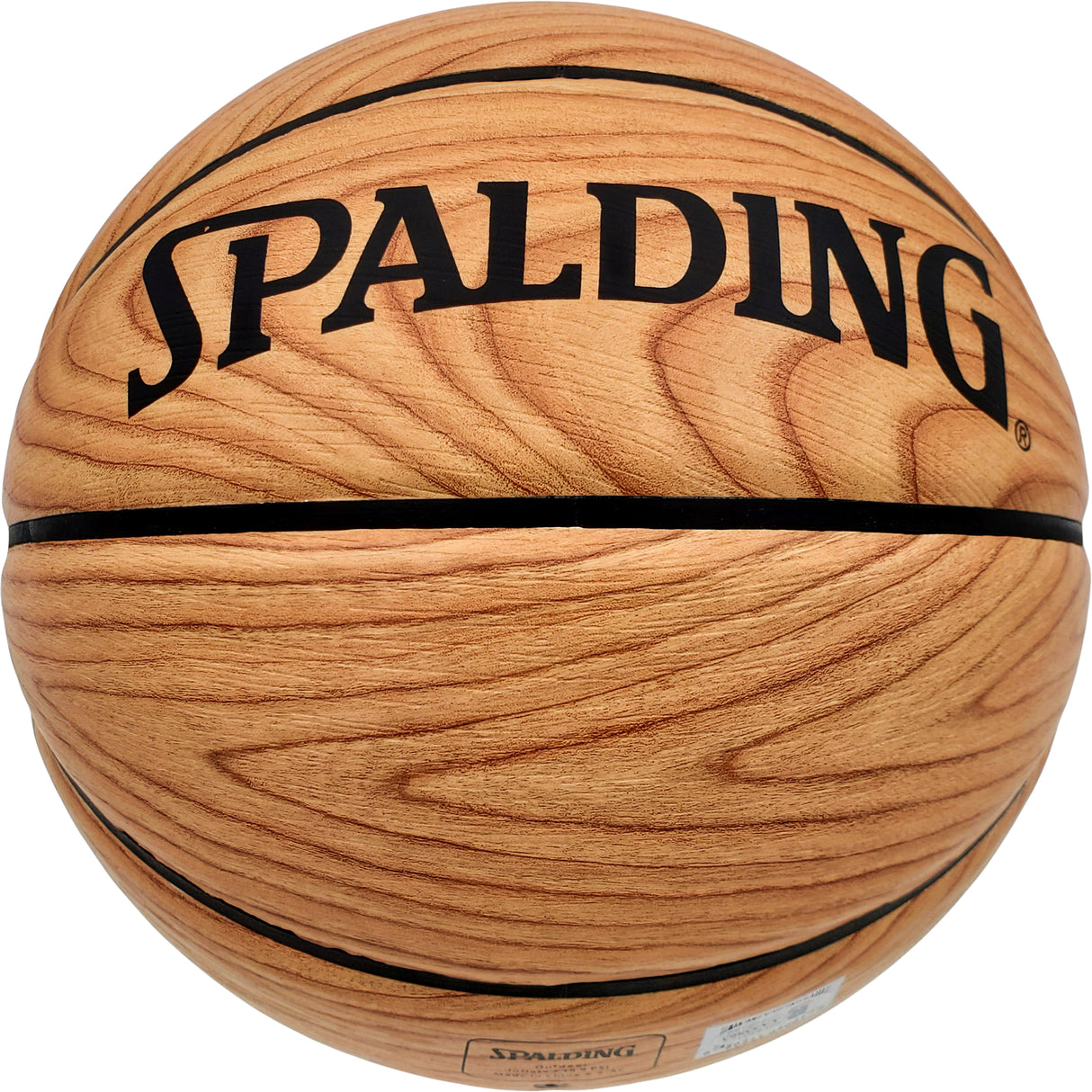 Damian Lillard Autographed Official Spalding Portland Trail Blazers Wood Logo Basketball Beckett BAS Stock #195277
