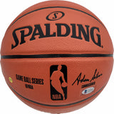 Damian Lillard Autographed Official Spalding Indoor/Outdoor Logo Basketball Portland Trail Blazers Beckett BAS Stock #195279