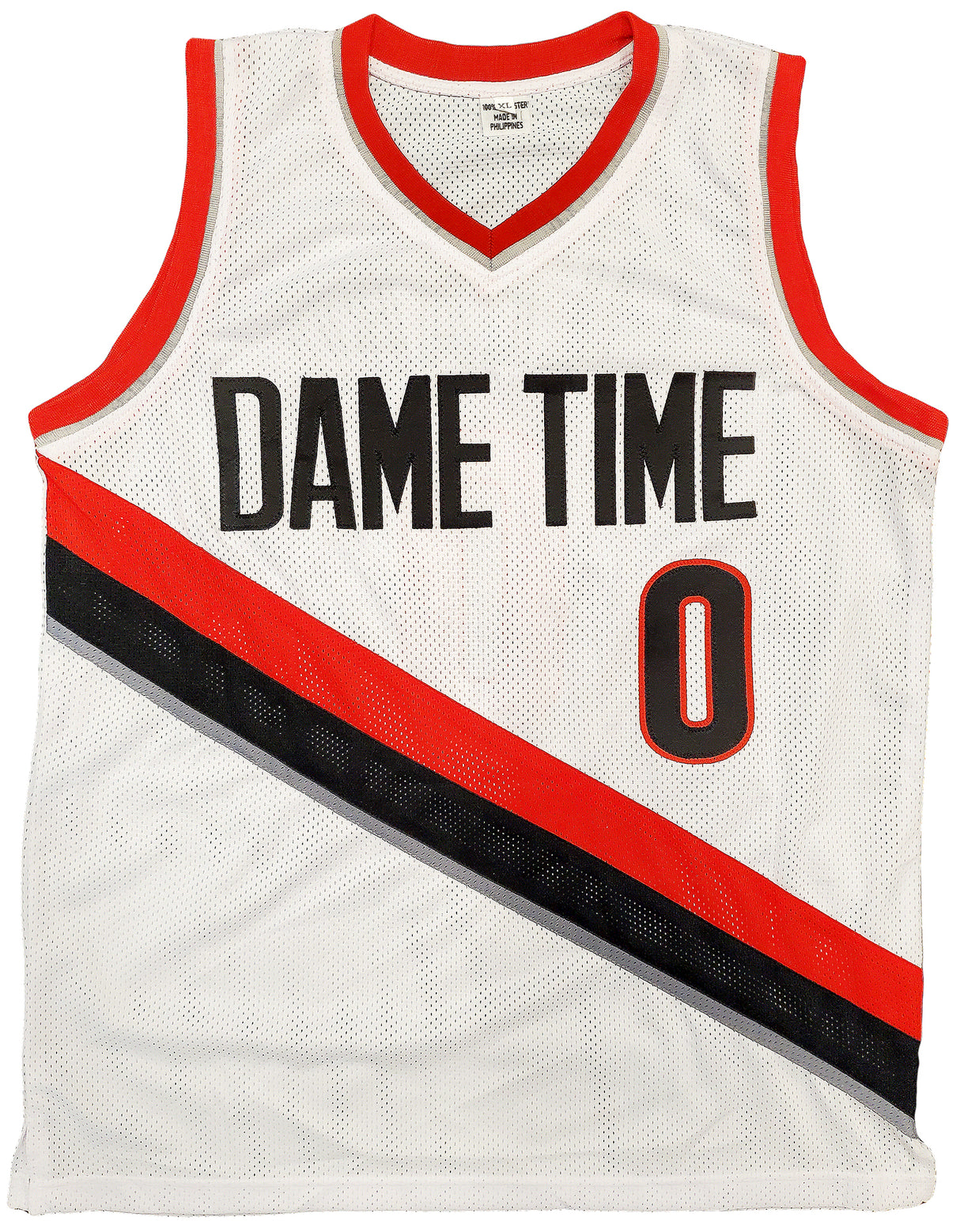Portland Trail Blazers Damian Lillard Autographed White Jersey Beckett BAS Stock #195902