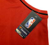 Portland Trail Blazers Damian Lillard Autographed Red Fanatics Jersey Size XXL Beckett BAS Stock #196414