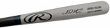 Jarred Kelenic Autographed Gray Rawlings Game Model Bat Seattle Mariners Beckett BAS Stock #196502