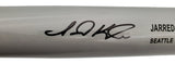 Jarred Kelenic Autographed Gray Rawlings Game Model Bat Seattle Mariners Beckett BAS Stock #196502