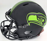 Unsigned Seattle Seahawks Eclipse Black Authentic Speed Full Size Helmet Stock #196508
