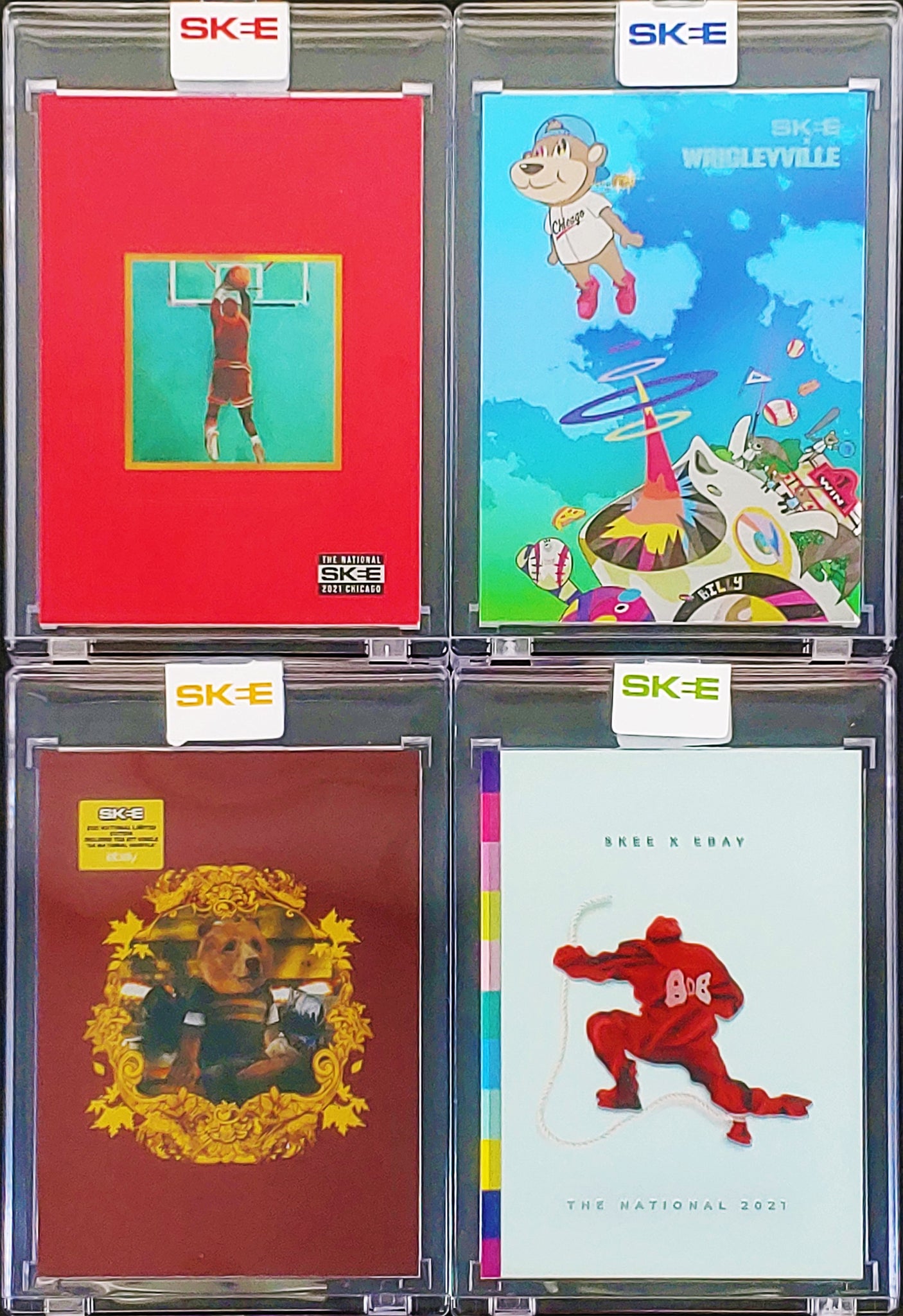 DJ Skee x eBay 2021 Chicago National Collectors Show Set Numbered of 2021