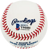 Jarred Kelenic Autographed MLB Baseball Atlanta Braves Beckett BAS Stock #192181